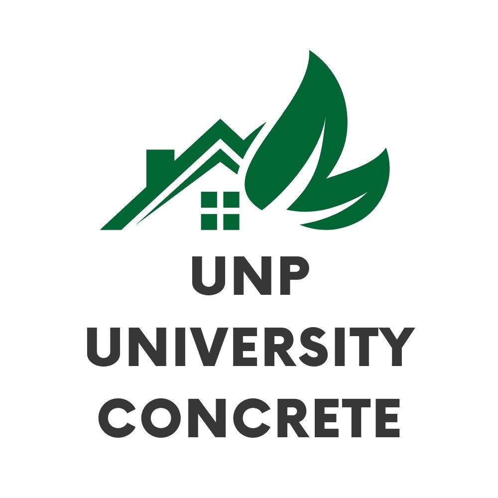 UNP University Concrete logo